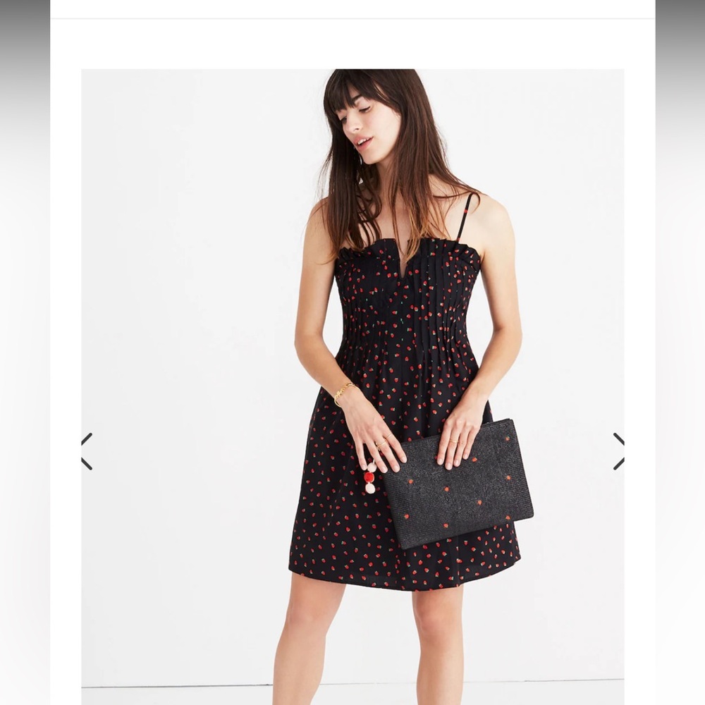 Madewell Strawberry dress size 4